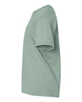 Next Level 3312 Youth CVC T-Shirt - Heather Seafoam - side