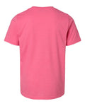 Next Level 3312 Youth CVC T-Shirt - Hot Pink - back