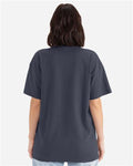 Next Level 7200 Heavyweight T-Shirt - Harbor Blue - model back