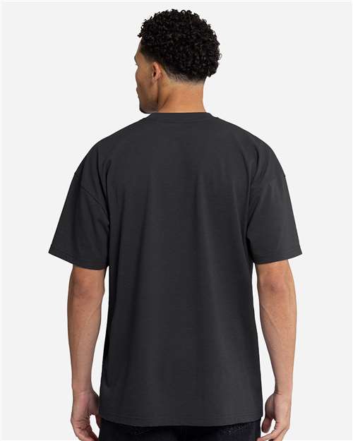 Next Level 7200 Heavyweight T-Shirt - Heather Graphite Black - back