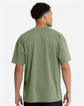 Next Level 7200 Heavyweight T-Shirt - Heather Light Olive - back