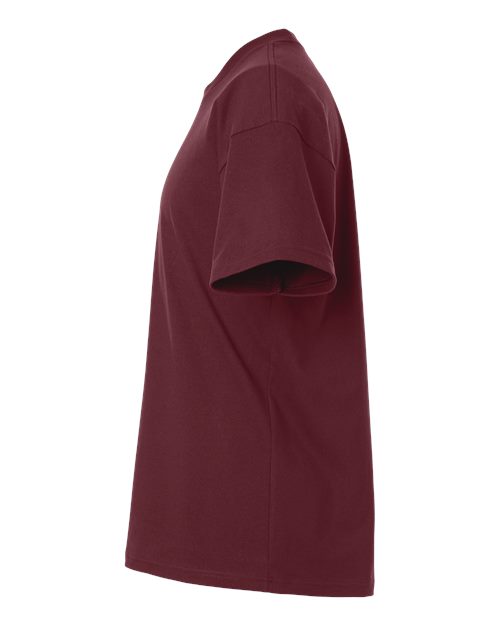 Next Level 7200 Heavyweight T-Shirt - Maroon - side