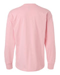Next Level 7211 Unisex Heavyweight Long Sleeve T-Shirt - Light Pink - back