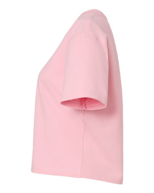 Next Level 7610 Women's Heavyweight Boxy T-Shirt - Light Pink - side