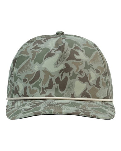 DRI DUCK 3055 Duckland Cap - DRI DUCK Camo - front