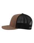 DRI DUCK 3340 Heritage Pro Trucker Cap - Field Khaki/ Black - side