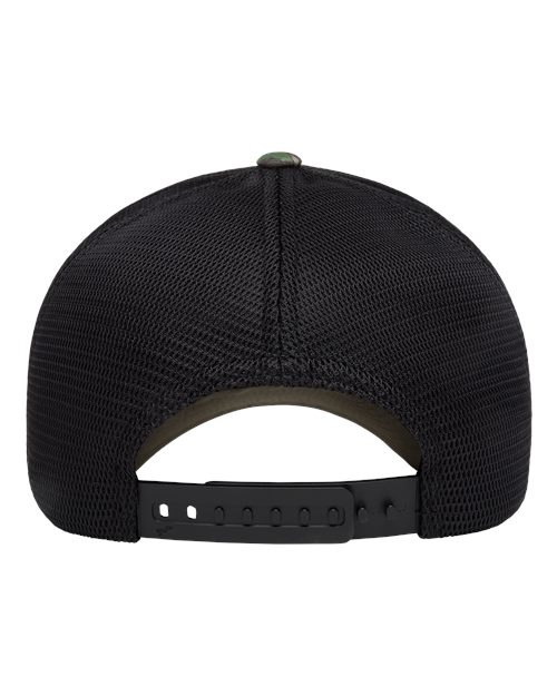 Flexfit 110M 110 Mesh-Back Cap - Realtree Original/ Black - back