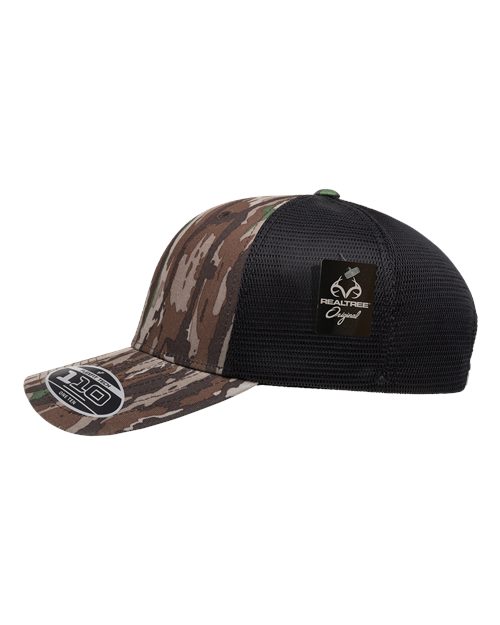 Flexfit 110M 110 Mesh-Back Cap - Realtree Original/ Black - side