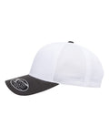 Flexfit 110M 110 Mesh-Back Cap - Dark Heather/ White/ White - side