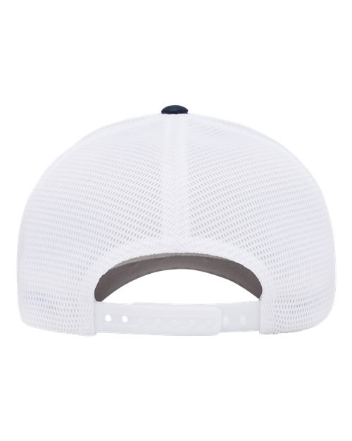Flexfit 110M 110 Mesh-Back Cap - Navy/ White/ White - back