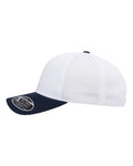 Flexfit 110M 110 Mesh-Back Cap - Navy/ White/ White - side