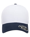 Flexfit 110M 110 Mesh-Back Cap - Navy/ White/ White - front