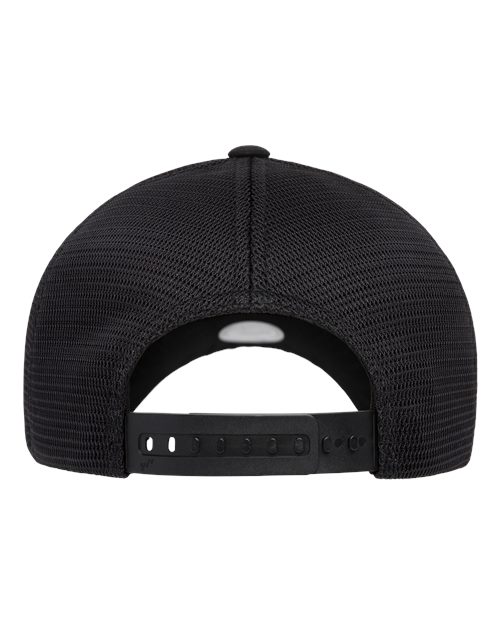 Flexfit 110MNU 110 NU Mesh Cap - Black - back