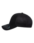Flexfit 110MNU 110 NU Mesh Cap - Black - side