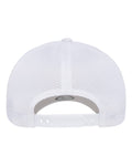 Flexfit 110MNU 110 NU Mesh Cap - White - back
