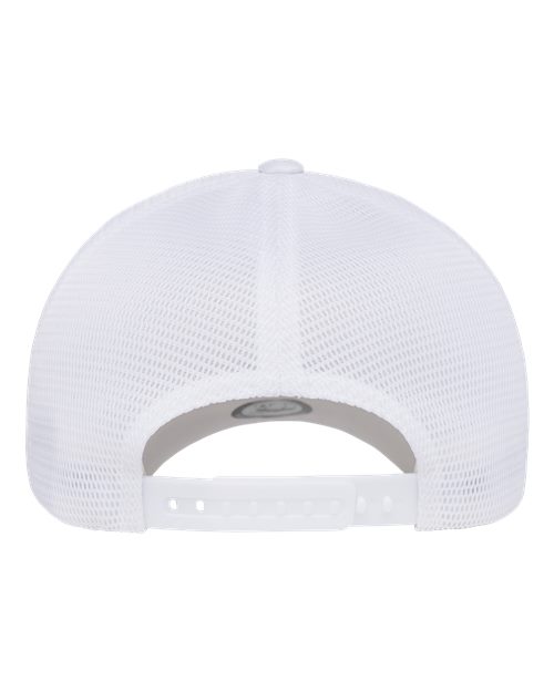 Flexfit 110MNU 110 NU Mesh Cap - White - back