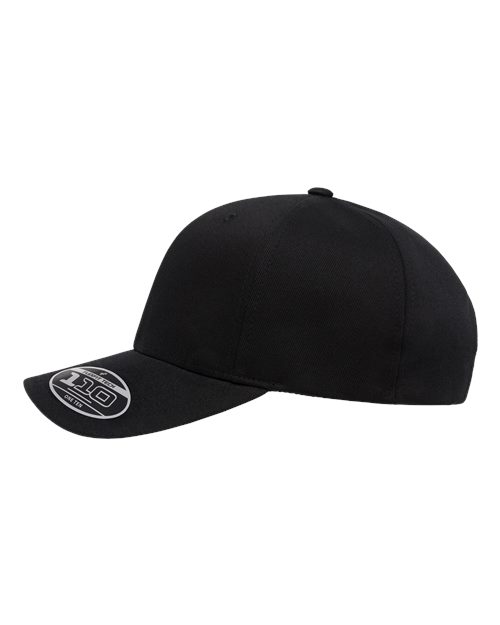 Flexfit 6277ADJ Cotton Blend Adjustable Cap - Black - side