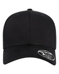 Flexfit 6277ADJ Cotton Blend Adjustable Cap - Black - front