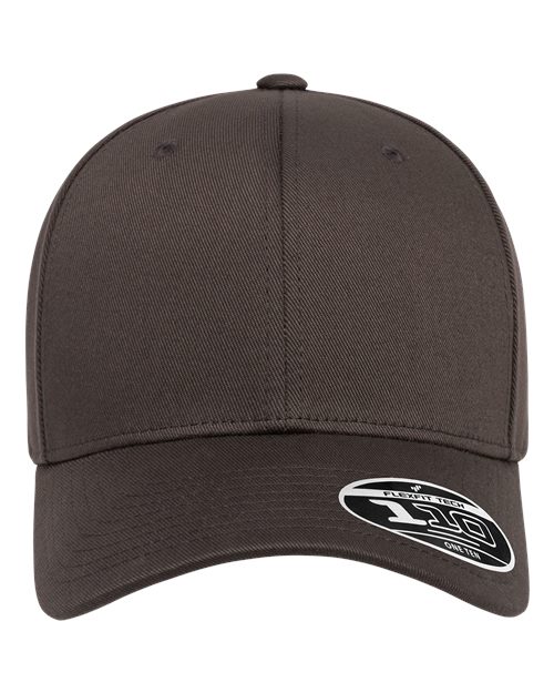 Flexfit 6277ADJ Cotton Blend Adjustable Cap - Dark Grey - front