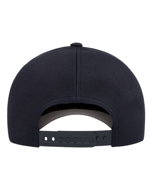 Flexfit 6277ADJ Cotton Blend Adjustable Cap - Dark Navy - back