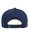 Flexfit 6277ADJ Cotton Blend Adjustable Cap - Navy - back