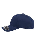 Flexfit 6277ADJ Cotton Blend Adjustable Cap - Navy - side