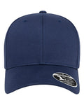 Flexfit 6277ADJ Cotton Blend Adjustable Cap - Navy - front