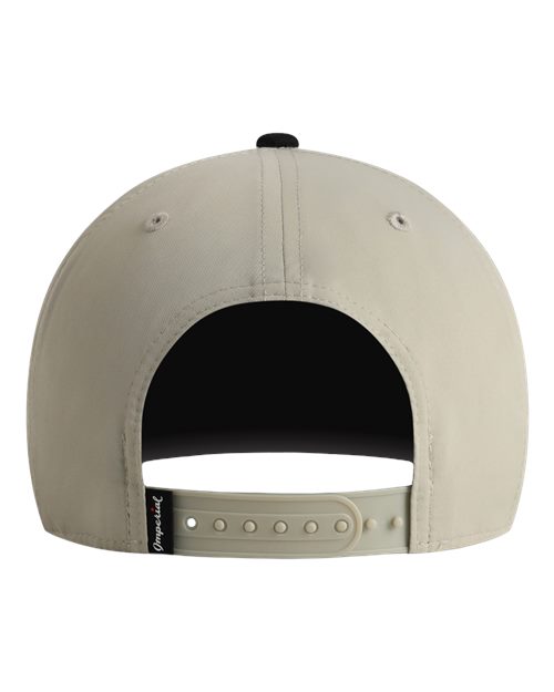 Imperial 5068 The Persimmon Two-Tone Cap - Putty/ Black - back