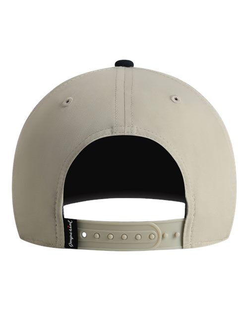 Imperial 5068 The Persimmon Two-Tone Cap - Putty/ Navy - back