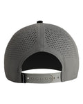 Imperial 7064 The Elements Recycled Two-Tone Performance Cap - Grey/ Black - back