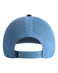 Imperial 7064 The Elements Recycled Two-Tone Performance Cap - Powder Blue/ Navy - back