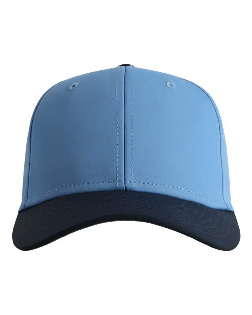 Imperial 7064 The Elements Recycled Two-Tone Performance Cap - Powder Blue/ Navy - front