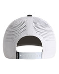 Imperial 7064 The Elements Recycled Two-Tone Performance Cap - White/ Black - back