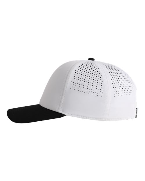 Imperial 7064 The Elements Recycled Two-Tone Performance Cap - White/ Black - side