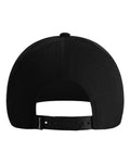 Imperial 7068 The Ironclad Recycled Perforated Cap - Black - back