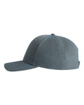 Imperial 7068 The Ironclad Recycled Perforated Cap - Breaker Blue - side
