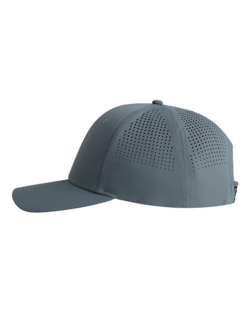 Imperial 7068 The Ironclad Recycled Perforated Cap - Breaker Blue - side