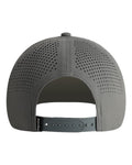 Imperial 7068 The Ironclad Recycled Perforated Cap - Frost Grey - back