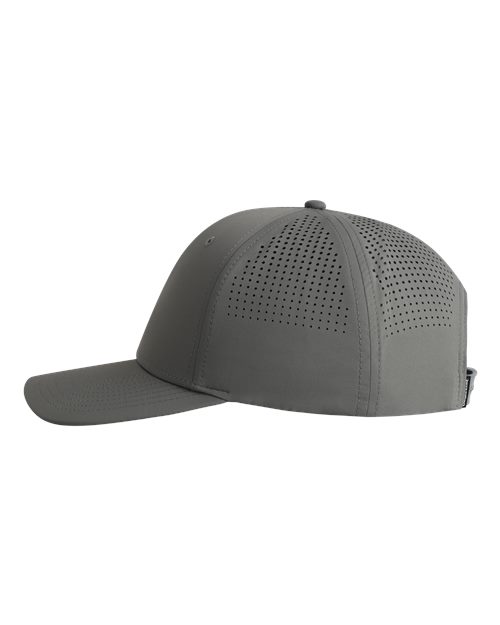 Imperial 7068 The Ironclad Recycled Perforated Cap - Frost Grey - side