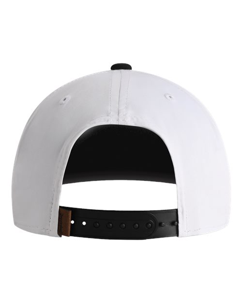 Imperial 5054U The Harrison Cap - White/ Black-Black - back