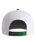 Imperial 5054U The Harrison Cap - White/ Grass Green-Grass Green - back