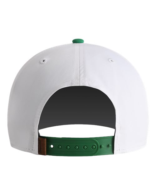 Imperial 5054U The Harrison Cap - White/ Grass Green-Grass Green - back