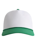 Imperial 5054U The Harrison Cap - White/ Grass Green-Grass Green - front