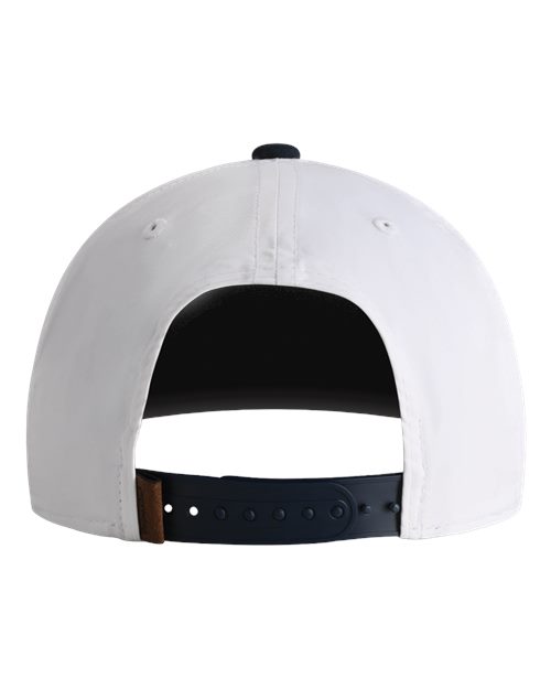 Imperial 5054U The Harrison Cap - White/ Navy-Navy - back