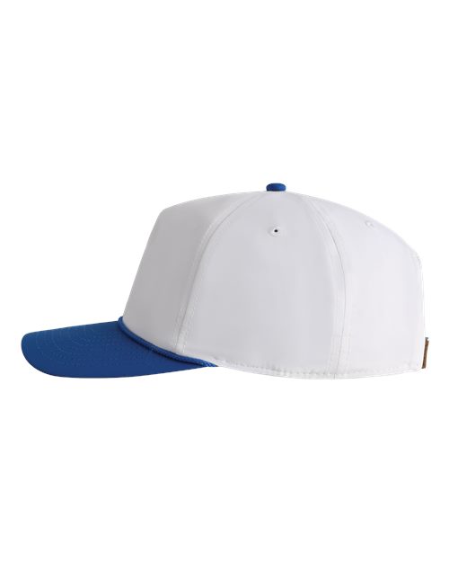 Imperial 5054U The Harrison Cap - White/ Royal-Royal - side