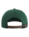 Imperial DNA001 The Original Rope Five-Panel Cap - Forest Green/ White - back