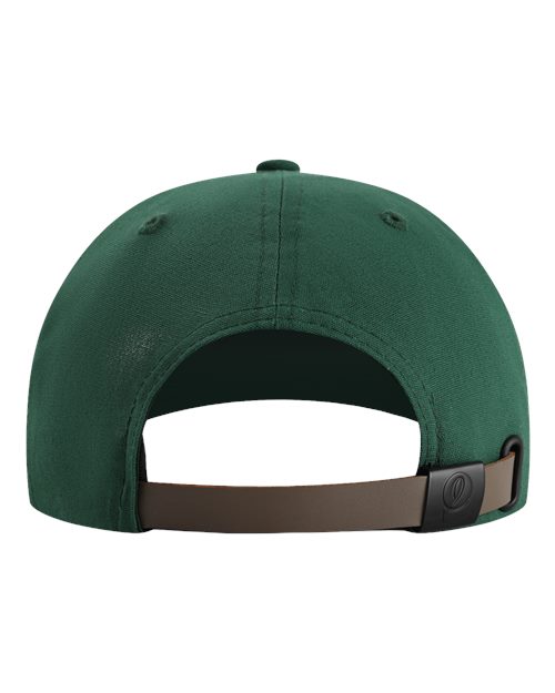 Imperial DNA001 The Original Rope Five-Panel Cap - Forest Green/ White - back