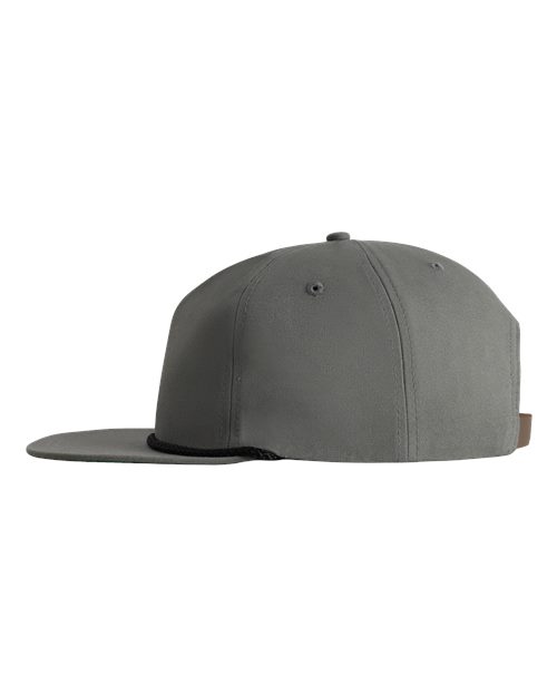 Imperial DNA001 The Original Rope Five-Panel Cap - Frost Grey/ Black - side