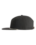 Imperial DNA001 The Original Rope Five-Panel Cap - Graphite Grey/ Off White - side