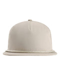 Imperial DNA001 The Original Rope Five-Panel Cap - Putty/ Natural - front